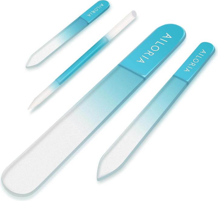 Actual product image Ailoria Nail File Contour Turquoise
