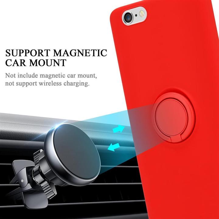 Actual product image Cadorabo TPU Liquid Ring Silicone Case Cover (Apple iPhone 6 Plus)