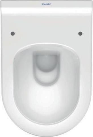 Productafbeelding Duravit Wandcloset STARCK 3 RIMLESS diep, 360x540mm wit WG