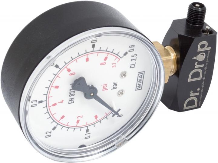 Actual product image Aqua Computer Dr. Drop pressure tester including air pump