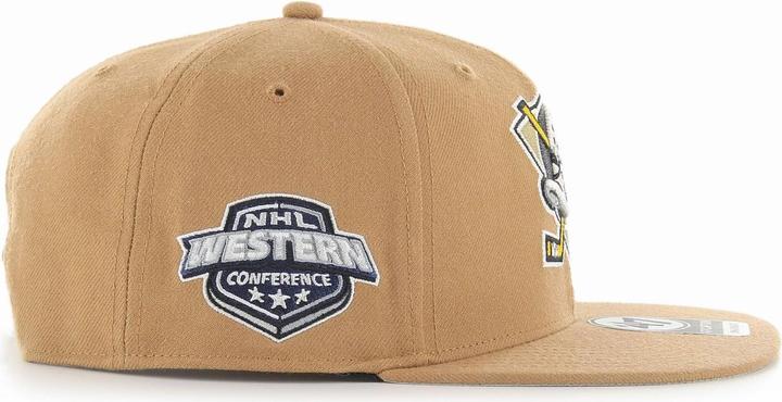 Image du produit 47 Brand Casquette Snapback - Sure Shot Anaheim Ducks Camel Beige
