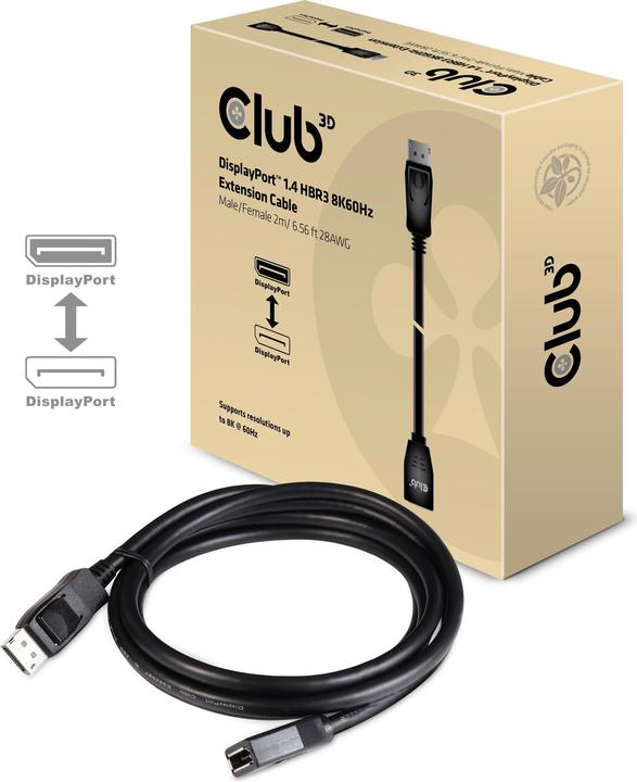 Produktbild Club 3D DisplayPort — DisplayPort (2 m, DisplayPort)