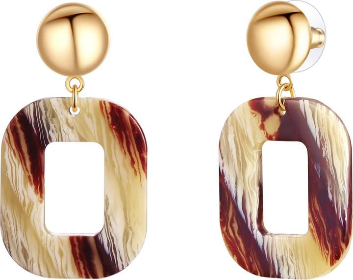 Lulu & Jane Metall-Legierung Acryl gelbgold - 33628 (Metall-Legierung)