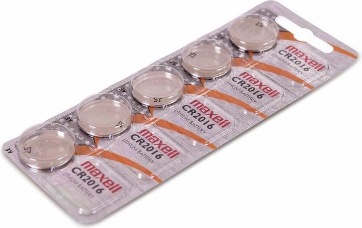 Immagine prodotto Maxell Cella a bottone CR2016 (5 pz., CR2016, 90 mAh)