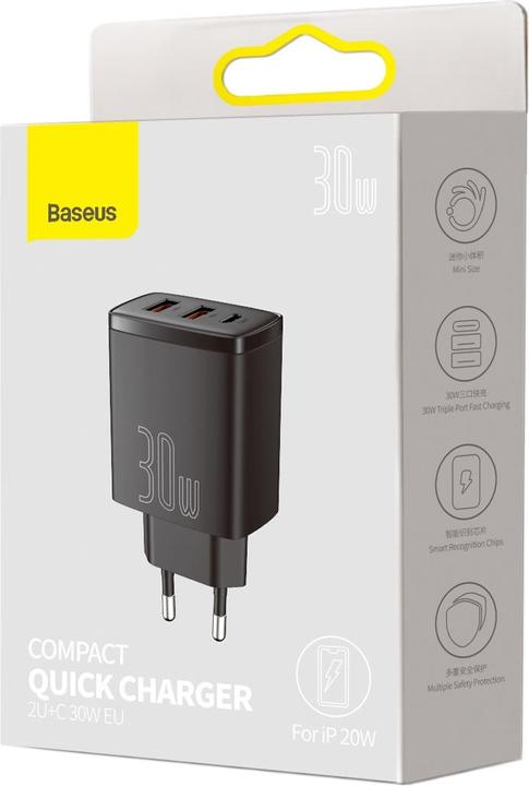 Produktbild Baseus Compact Quick Charger (30 W)