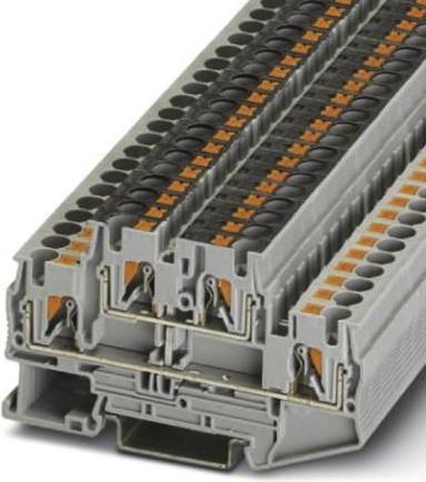 Image du produit Phoenix Contact Bloc de jonction à deux étages 4mm