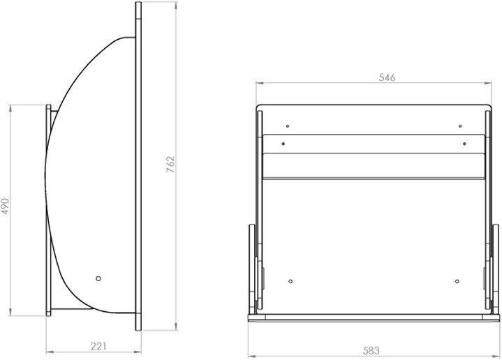 Produktbild Timkid Wickeltisch Holz Classic Mini