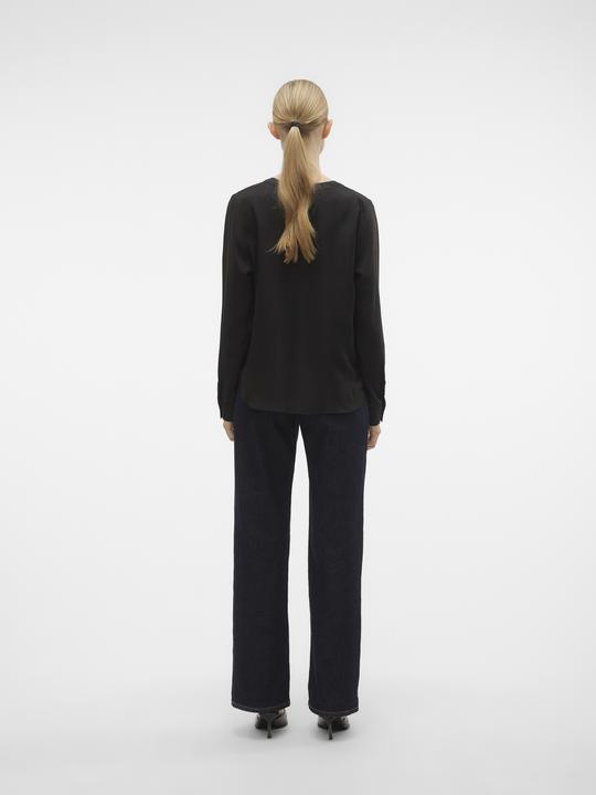 Image du produit Vero Moda VMMARLA V-NECK LS TOP WVN GA Chemisier (XS)