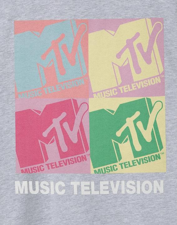 Actual product image MTV Girls Colour Block Marl T-Shirt (140)