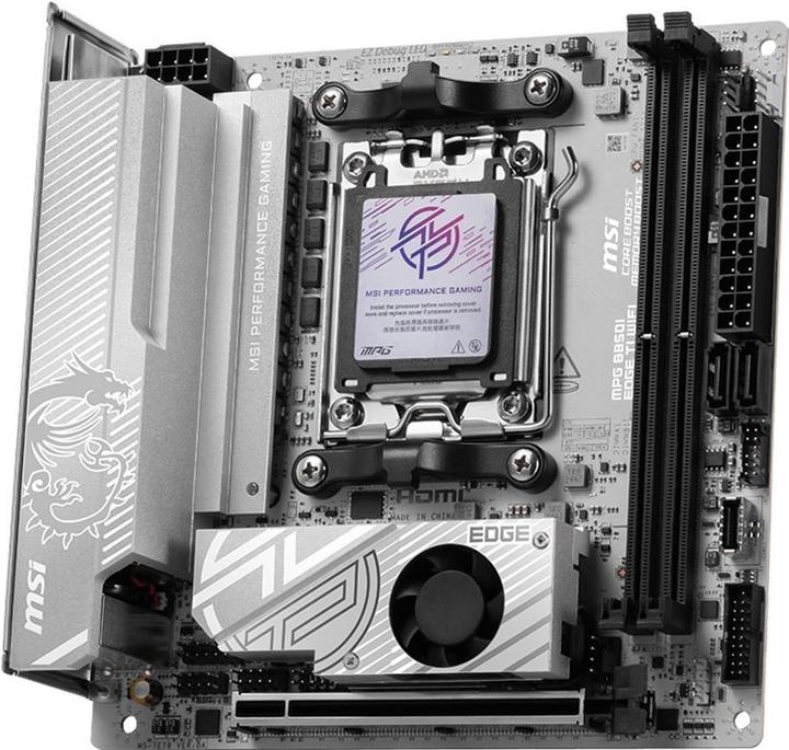 Immagine prodotto MSI MPG B850I Edge TI WIFI (AM5, AMD B850, Mini-ITX)