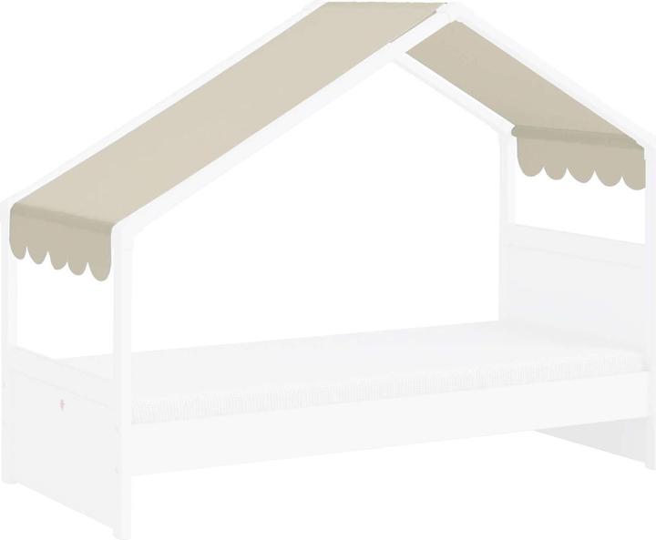 Immagine prodotto Cilek Rivestimento in tessuto Montes per casa letto con tetto laterale crema