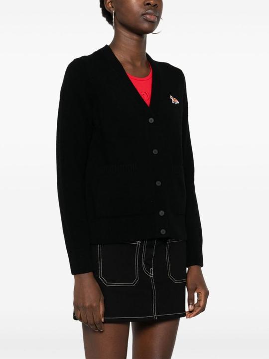 Actual product image Maison Kitsune Baby Fox Patch Boxy Cardigan (S)