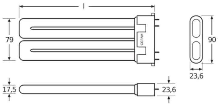 Produktbild Osram Dulux (2G10, 24 W, 1700 lm, 1 x, A)