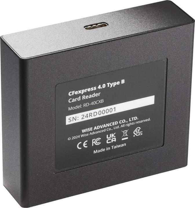Immagine prodotto Wise Lettore di schede CFexpress 4.0 di tipo B WI-RD-40CXB (USB 4)