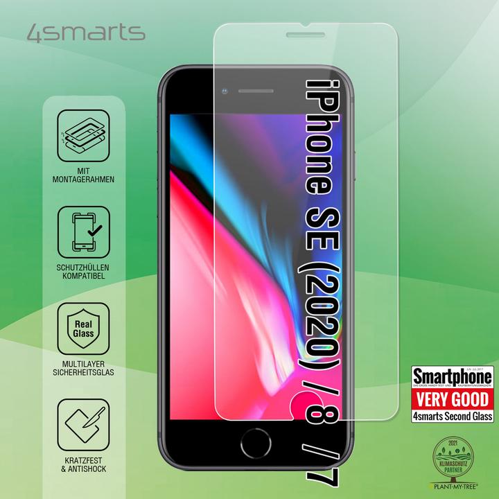 Produktbild 4smarts X-Pro (1 Stück, Apple iPhone 7, Apple iPhone 8, Apple iPhone SE (3rd Gen), Apple iPhone SE (2nd Gen))