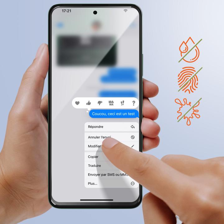 Actual product image Avizar ProShield glass film (Honor 90 Smart)