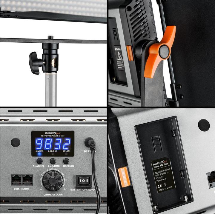 Actual product image Walimex Niova 900 Plus BI Color (Studio light)