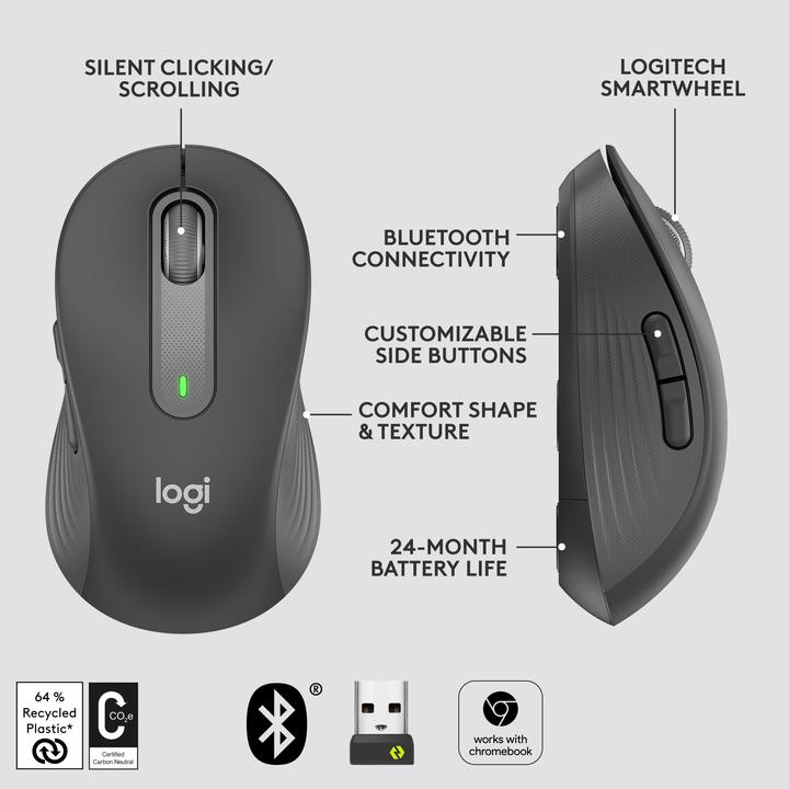 Immagine prodotto Logitech Firma M650 M (Senza fili)