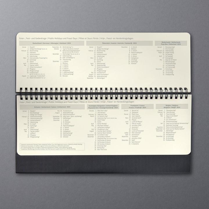 Actual product image Sigel Desk calendar (Special, Hardcover, German, French, English, Dutch)