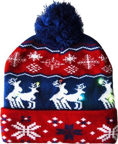 Image du produit Snazzy Santa Bonnet avec lumière clignotante de - Rennes