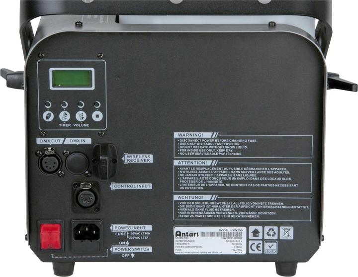 Actual product image Antari Sw-250