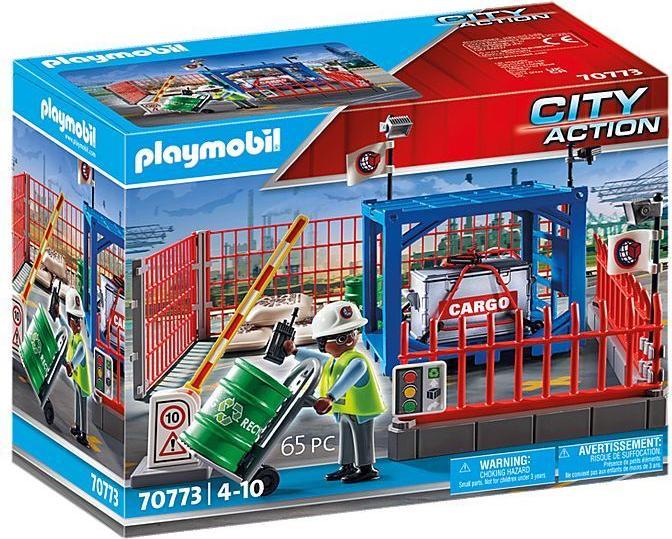 Image du produit Playmobil Chariot élévateur avec cargaison (70770, Playmobil City Action)