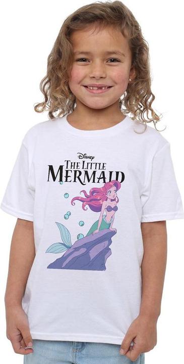 Actual product image Disney Princess Childrens/Kids Ariel Anime T-Shirt (152, 158)