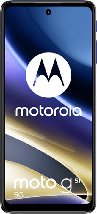 Produktbild Motorola Moto G51 (64 GB, Indigo Blue, 6.80", Dual SIM, 50 Mpx, 5G)