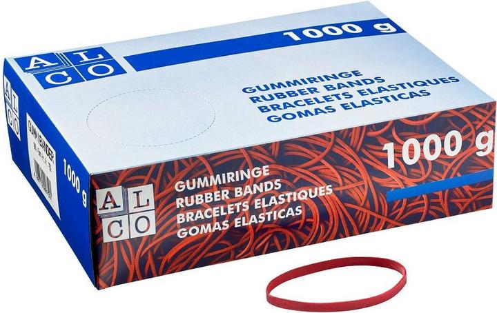 Produktbild Alco Gummibänder, rot (1 Stk.)