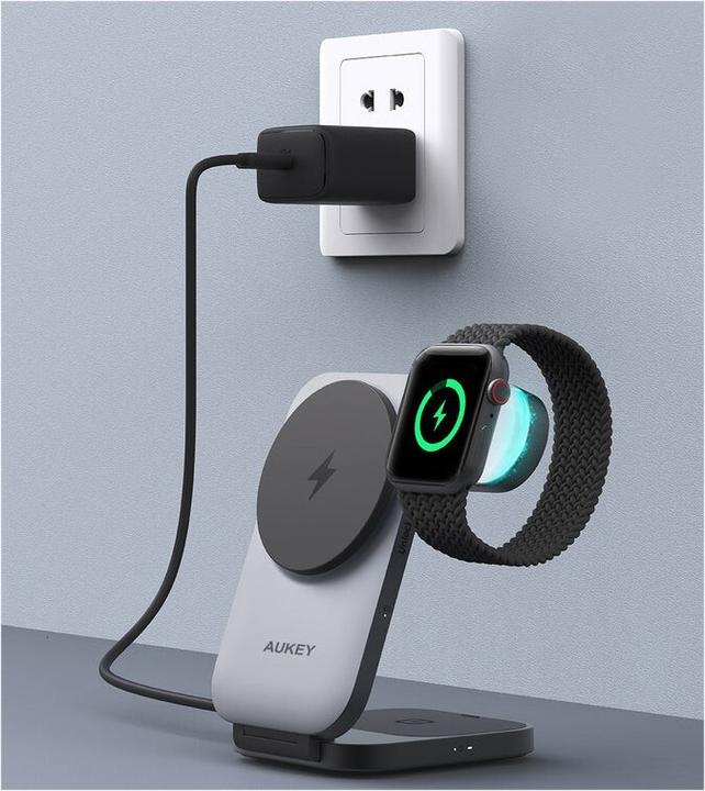 Actual product image Aukey Magfusion Z 3 in1 (30 W)