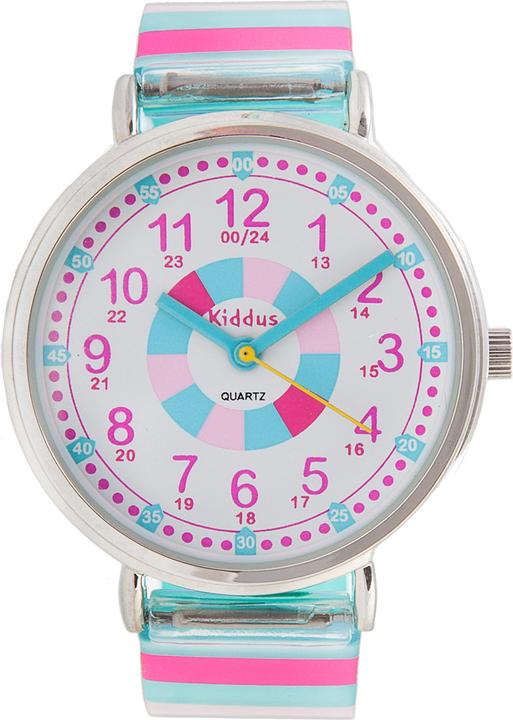 Image du produit Kiddus Time Teacher Turquoise (Montre analogique, 33 mm)