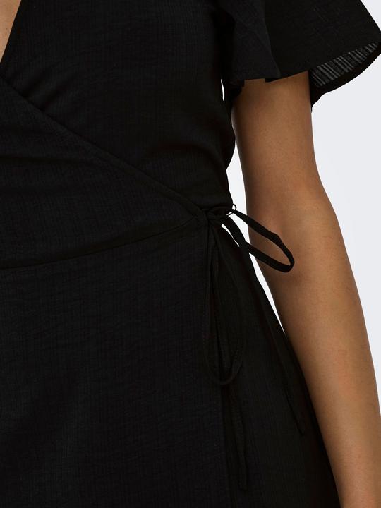 Actual product image Only Stucali S/S Midi Wrap Dress Wvn (XL)