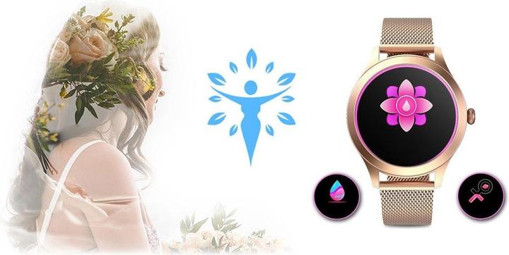 Image du produit Damen-SMARTWATCH RNBE37-PRO-2 Roségold