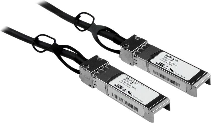 Actual product image StarTech Cisco Compatible SFP+ Twinax Cable 3m - 10GBASE-CU SFP+ Direct Attach Cable - passive - 10Gigabit...