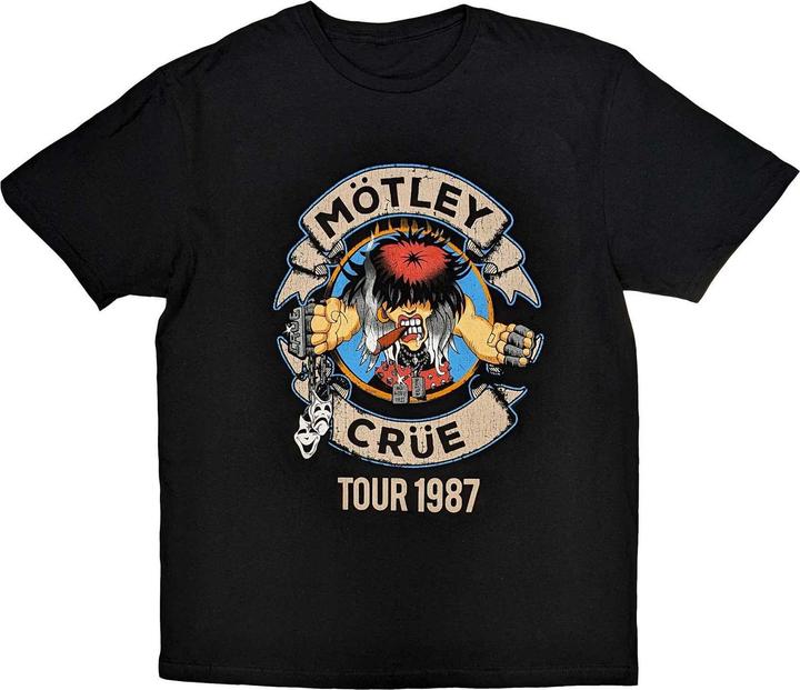 Motley Crue Girls Girls Girls Tour '87 TShirt