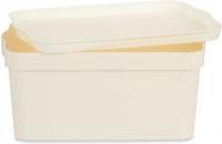 Produktbild Kipit Kunststoffkiste mit Deckel 7,5l Creme (7.50 l)