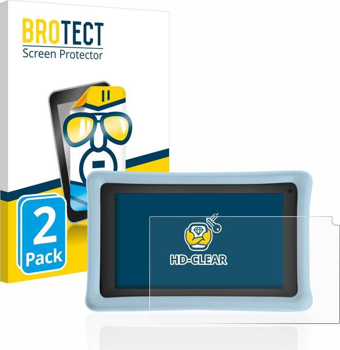Actual product image BROTECT Screen Protector Clear (2 Piece, 7" Kids Tablet)