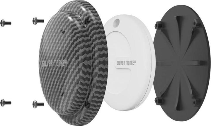 Produktbild Silver Monkey Tag Carbon IP67 Locator with Apple Find My - Black