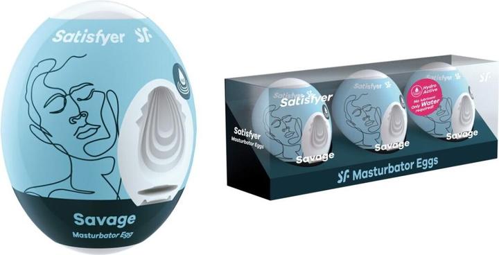 Produktbild Satisfyer Masturbator Egg Set - Savage