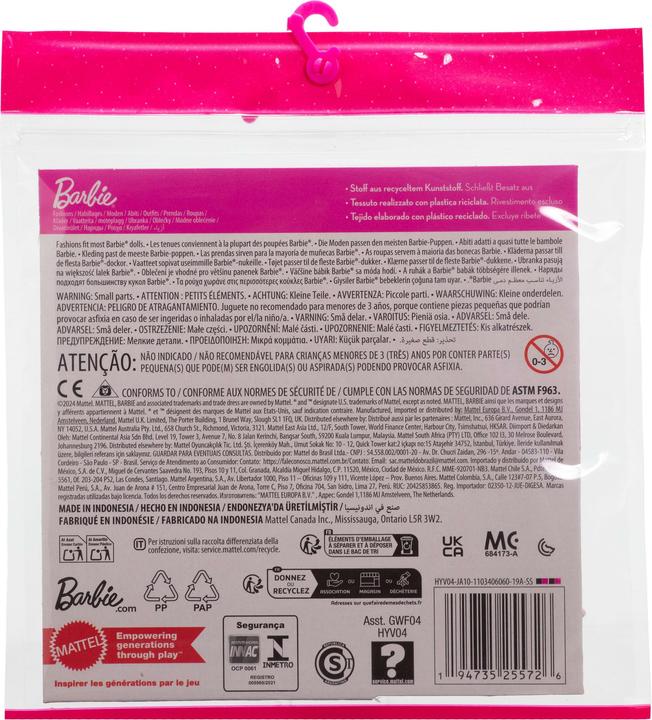 Actual product image Barbie Fashions 2-pack assorted