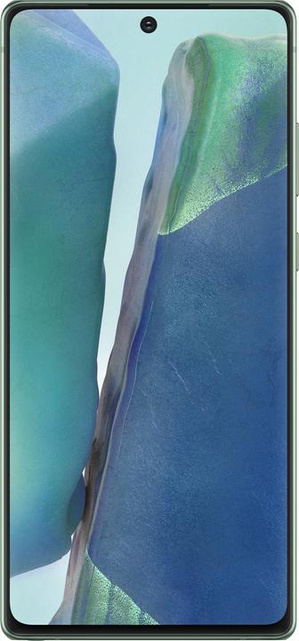 Produktbild Samsung Galaxy Note 20 5G EU (256 GB, Mystic Green, 6.70", Dual SIM, 12 Mpx, 5G)