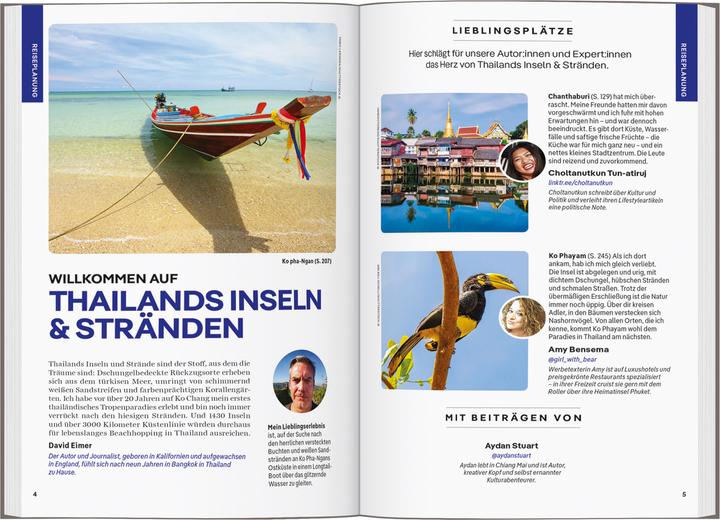 Immagine prodotto Reiseführer Thailand Inseln & Strände (Tedesco, Aydan Stuart, Amy Bensema, Choltanutkun Tun-atiruj, Secchio del David, 2024)