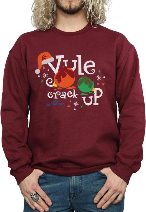 Immagine prodotto National Lampoon´s Vacation National Lampoon's Christmas Vacation Yule Crack Up Felpa Uomo (XL)