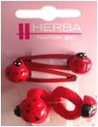Herba FHH.Kids Clips+Haarbinder (4 Stk.)
