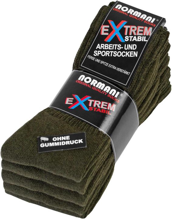 Normani 5 Paar Arbeits- und Sportsocken Extrem