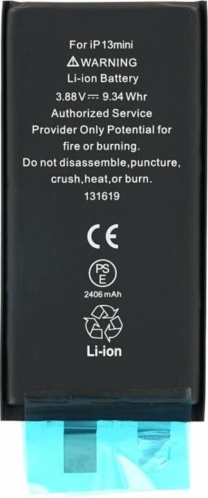 Image du produit OEM Cellule de batterie pour iPhone 13 mini (sans câble flexible)