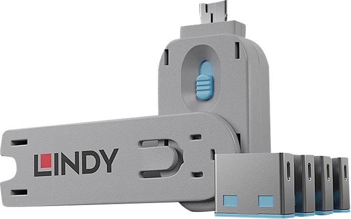 Actual product image Lindy USB Port Locker Starter Set