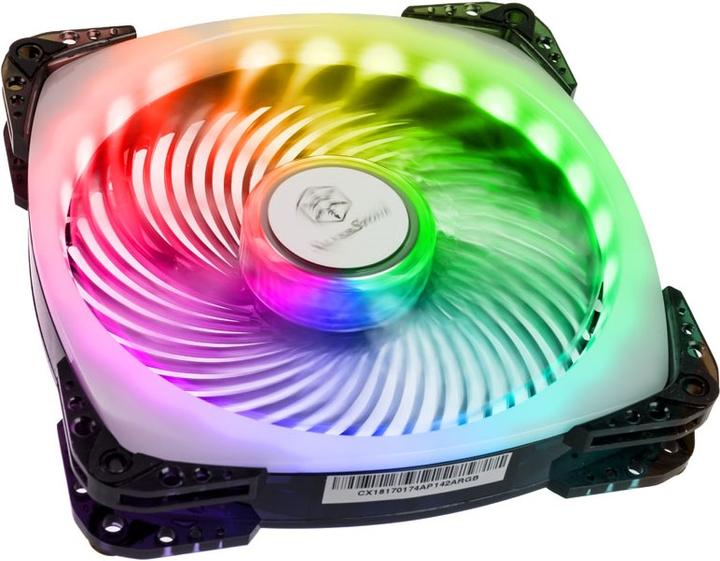 Actual product image Silverstone SST-AP142-ARGB, RGB fan (140 mm, 1 x)