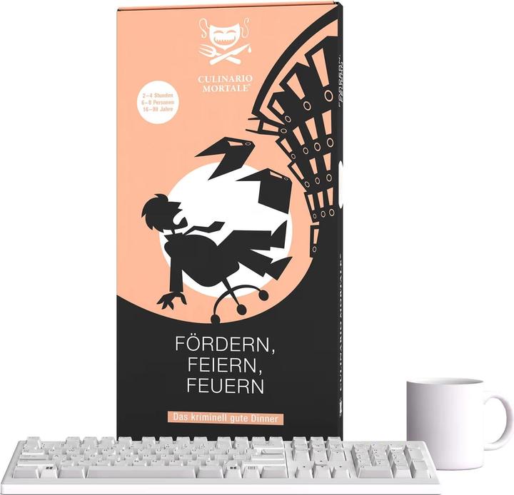 Produktbild Culinario Mortale Fördern, Feiern, Feuern - Krimidinner (Deutsch)