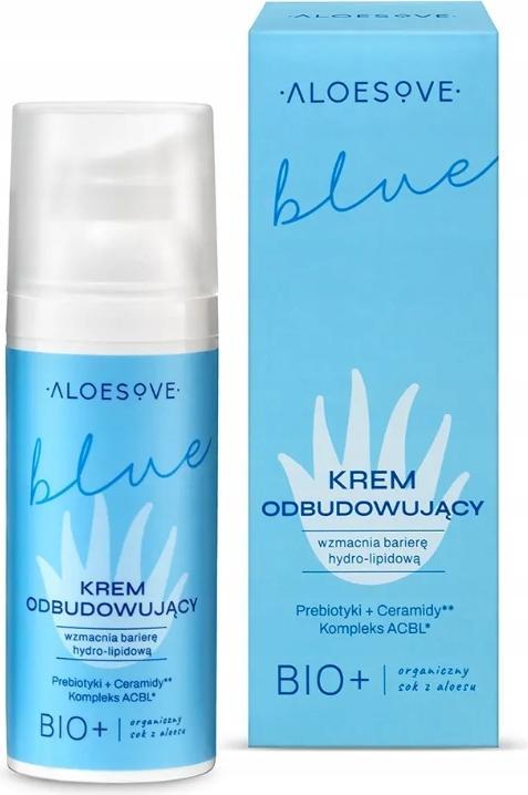 Aloesove Regenerierende Gesichtscreme 50ml - Vegan, feuchtigkeitsspendend, wiederherstellende Hautbarriere (50 ml, Nachtcreme)